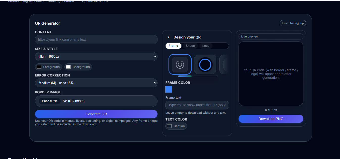 Nova QR Screenshot 2